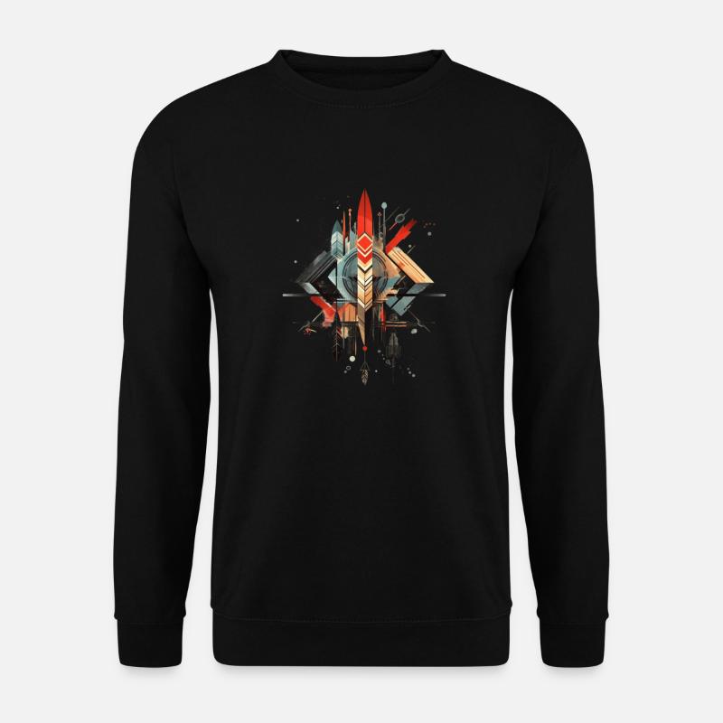 Arrow Symbol - Unisex Pullover - Schwarz
