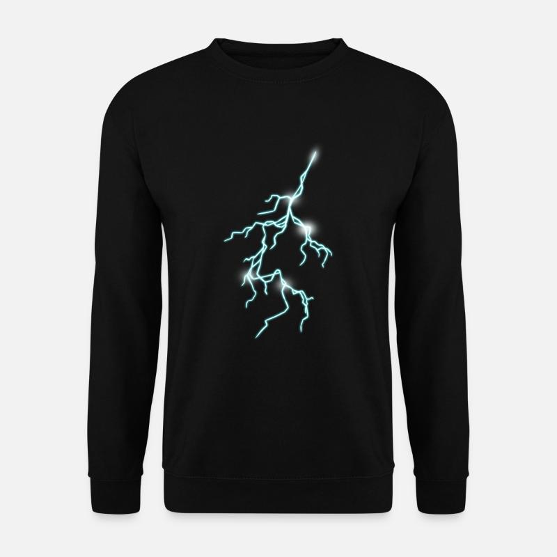Lightning - Unisex Sweatshirt - black