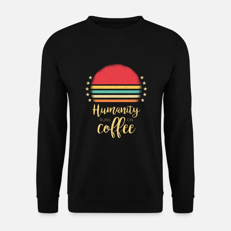 sunset coffee 5 - Unisex Sweatshirt - black