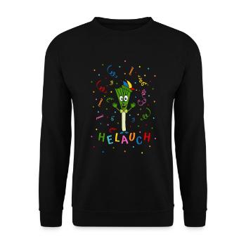 Lauch Helauch - Unisex Pullover - Schwarz - Vorne - Alina (178cm) & Michal (187cm)