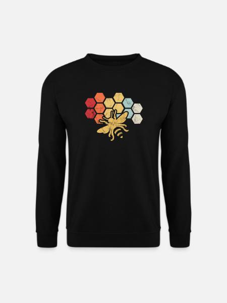 Biene Bienen Imker Geschenk - Unisex Pullover - Schwarz