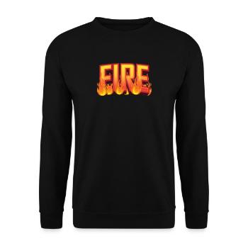 Halloween Fire Hot Matching Gift Partie 2 - Sweat-shirt Unisexe - noir - Devant - Alina (178cm) & Michal (187cm)