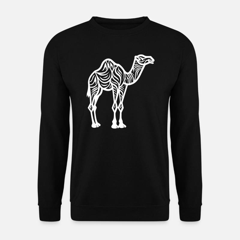 Kamel - Unisex Pullover - Schwarz
