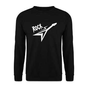 skirt - Unisex Sweatshirt - black - Front - Alina (178cm) & Michal (187cm)