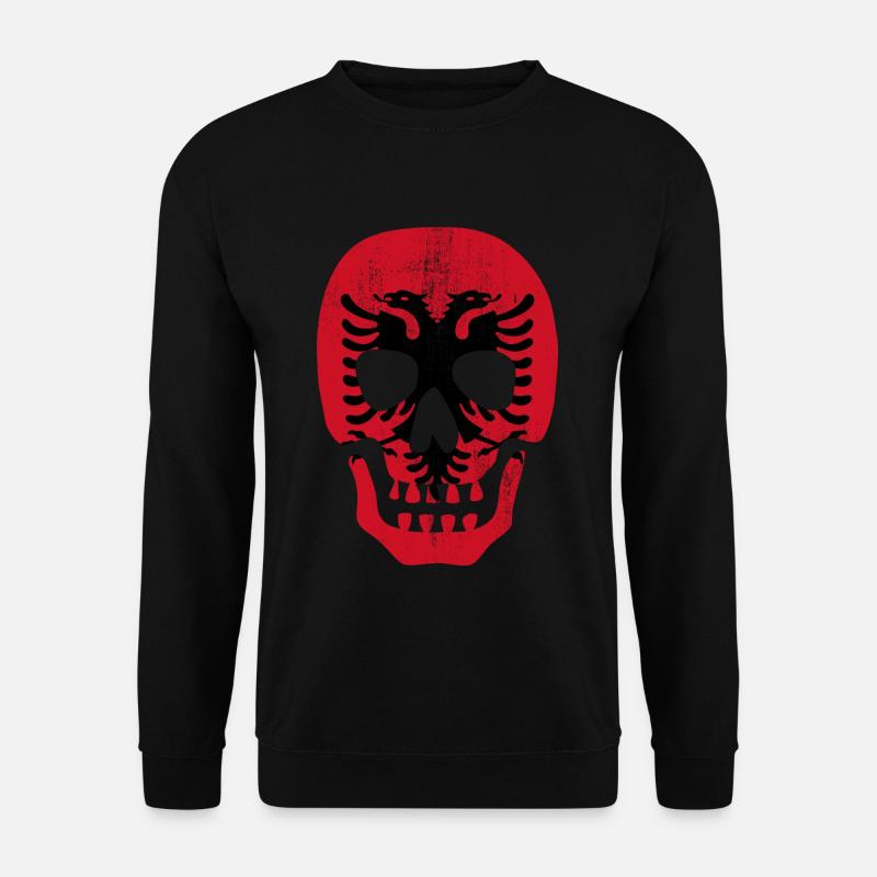 Albanien - Unisex Pullover - Schwarz