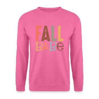 Fall Babe - Unisex Sweatshirt - pink - Front