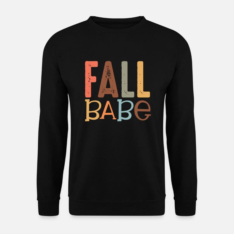Fall Babe - Unisex Sweatshirt - black