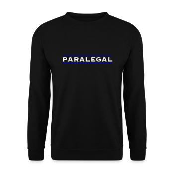 Don de parajuriste - Sweat-shirt Unisexe - noir - Devant - Alina (178cm) & Michal (187cm)