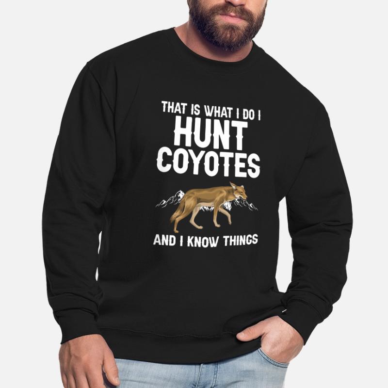 Conception de coyote pour les réacteurs de coyote Sweat-shirt Unisexe