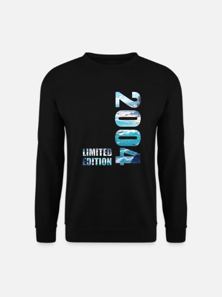 2004 Limited Edition T-Shirt Geburtstags Idee - Unisex Pullover - Schwarz