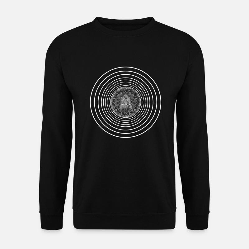 Énergie de Bouddha - Sweat-shirt Unisexe - noir