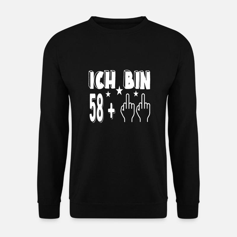 60. Geburtstag 60 Jahre - Unisex Pullover - Schwarz