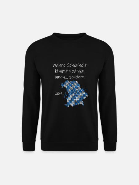 Bayern lustiger Spruch - Unisex Pullover - Schwarz
