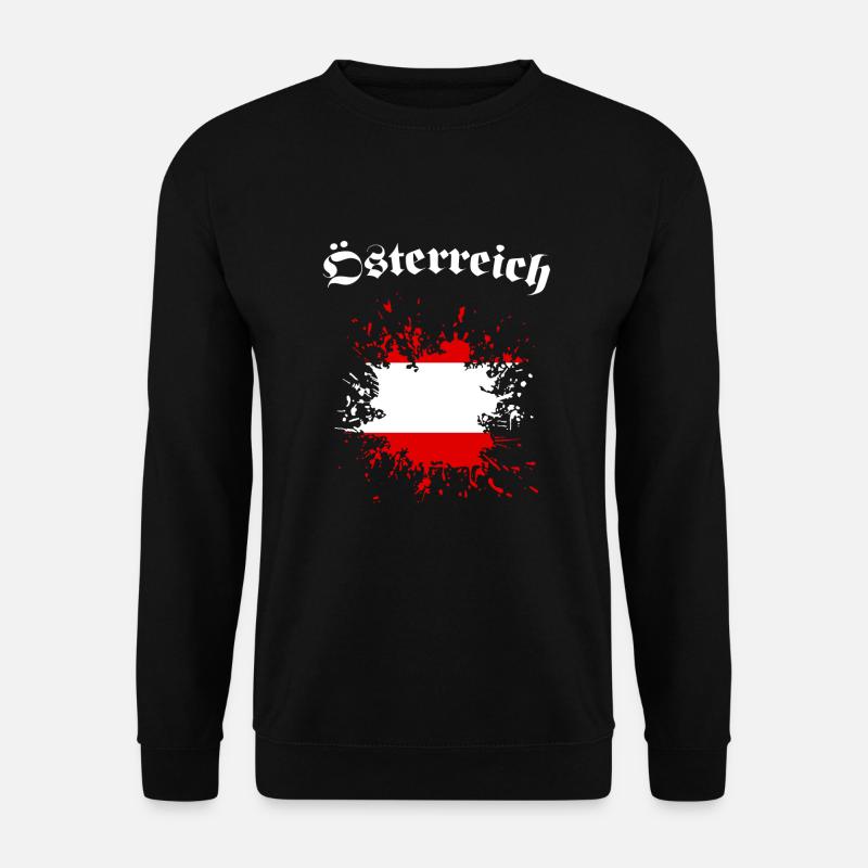 Österreich - Unisex Pullover - Schwarz