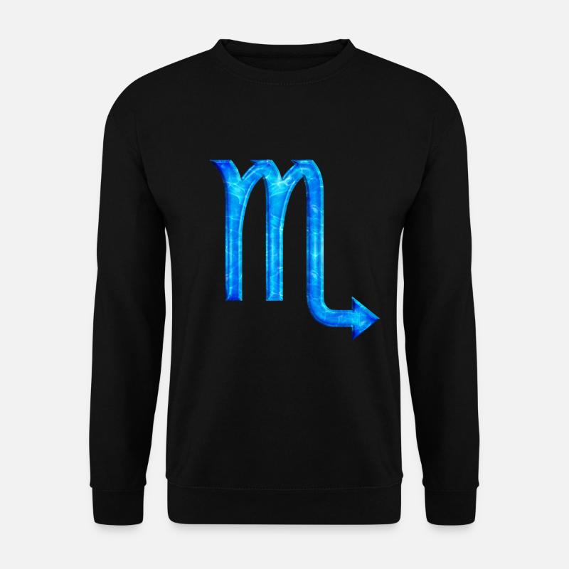 Skorpion Tierkreis - Unisex Pullover - Schwarz