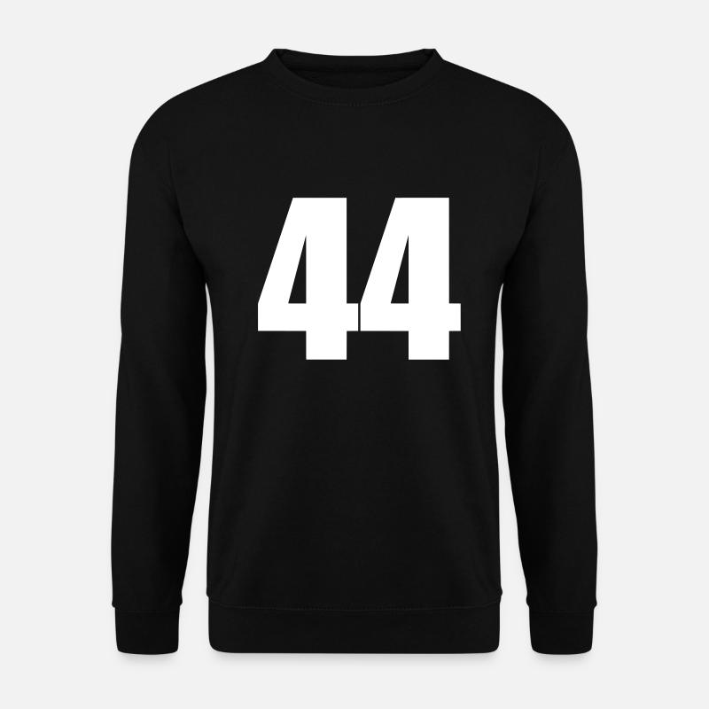 44 - Unisex Pullover - Schwarz