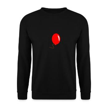 Ballon - Sweat-shirt Unisexe - noir - Devant - Alina (178cm) & Michal (187cm)