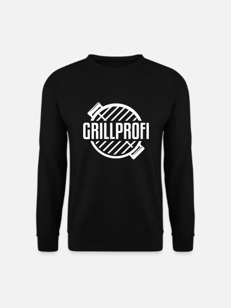 Grillen BBQ Grill - Unisex Pullover - Schwarz