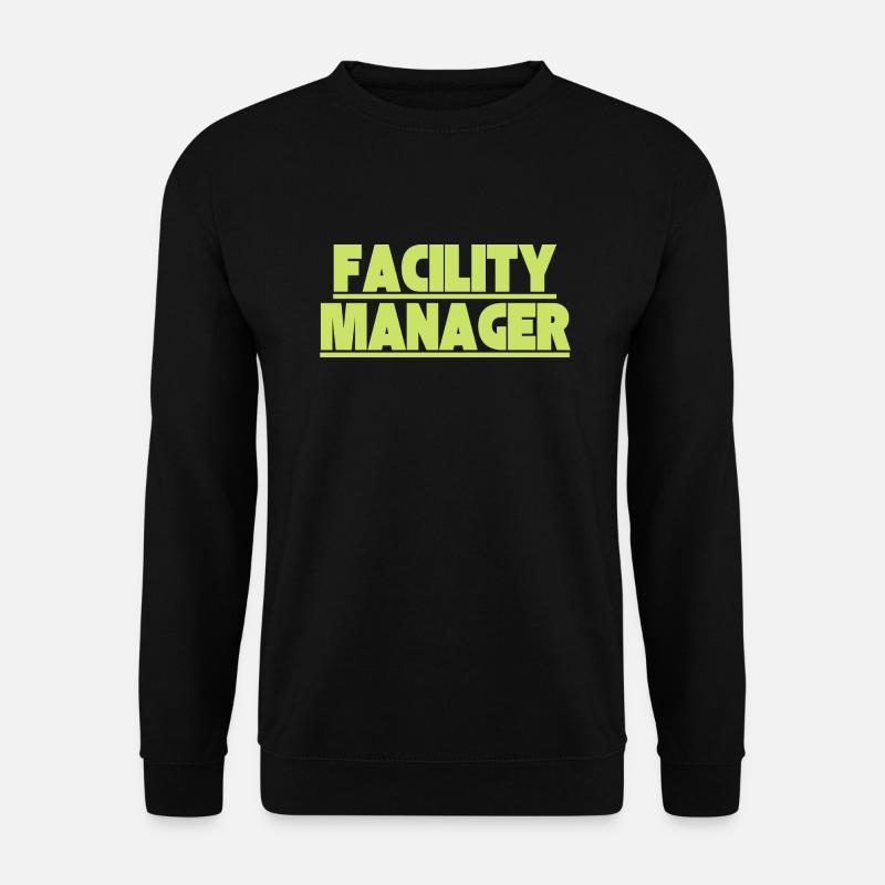 Facility Manager - Unisex Sweatshirt - black