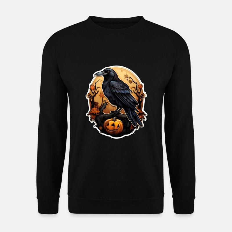Halloween Raven 2 - Unisex Sweatshirt - black