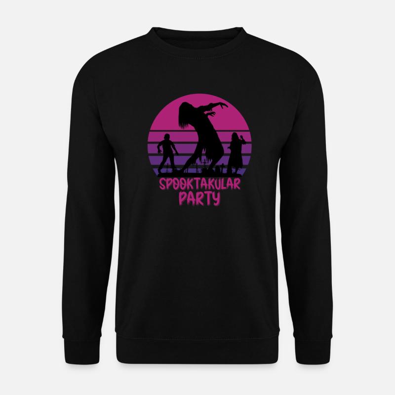 Spuk-Party - Unisex Pullover - Schwarz