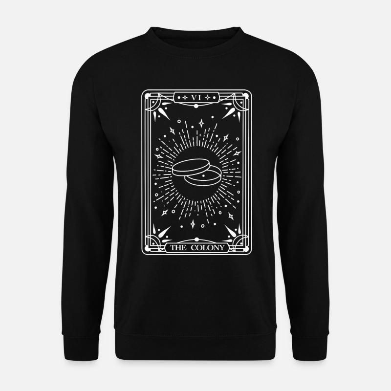 La Colonie (blanc) - Sweat-shirt Unisexe - noir