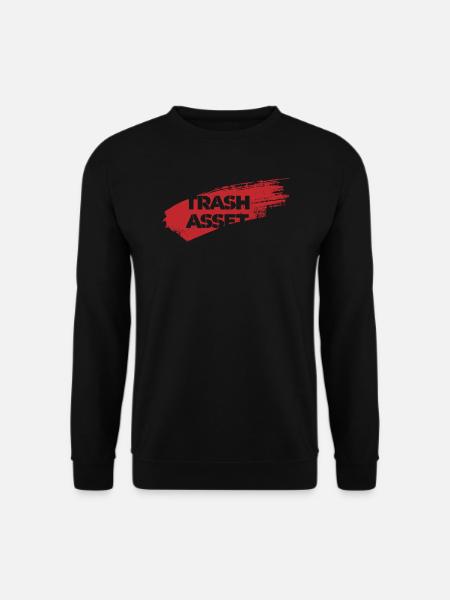 Trash Asset - Trash Asset [red] - Unisex Pullover - Schwarz