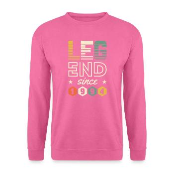 Légende depuis 1994 - 1994 Cadeau d’anniversaire - Sweat-shirt Unisexe - rose - Devant