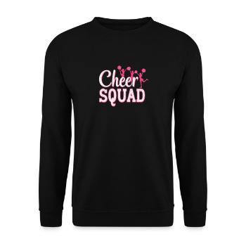 Cheerleading Cheer Squad Cheer Squad - Sweat-shirt Unisexe - noir - Devant - Alina (178cm) & Michal (187cm)