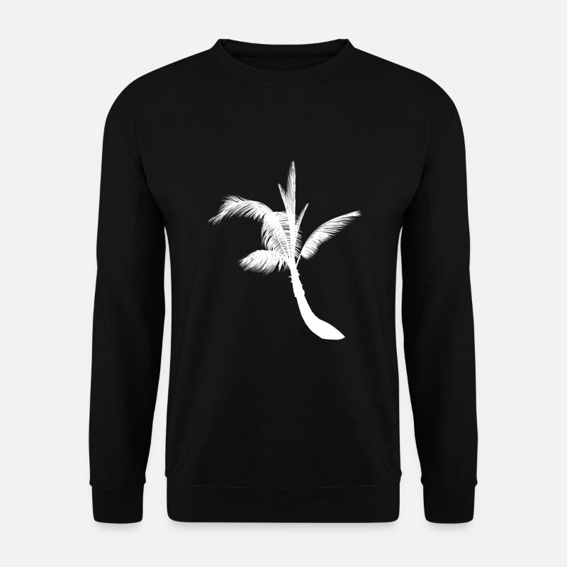 Palm tree palm - Unisex Sweatshirt - black