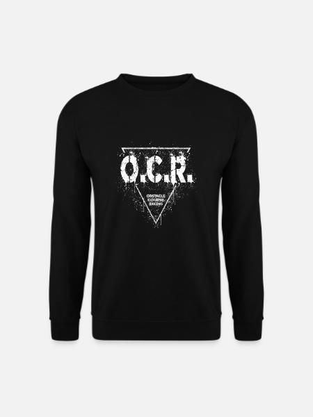 OCR Spartan obstacle course mud - Unisex Sweatshirt - black