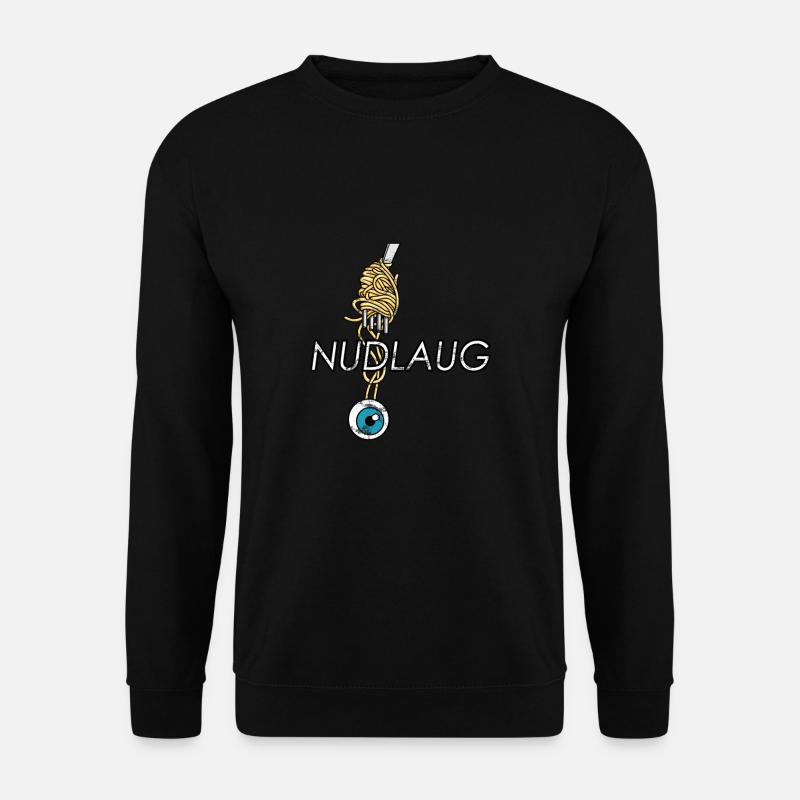 Nudlaug Wiener dialekt Lustig Österreich - Unisex Pullover - Schwarz
