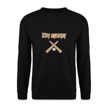 Da Moar Knitteln Stöbel Daube Knittelspieler - Unisex Sweatshirt - black - Front - Alina (178cm) & Michal (187cm)