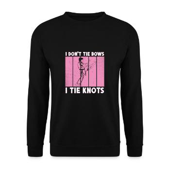 Artistes martiaux amusants pour un athlète fan de - Sweat-shirt Unisexe - noir - Devant - Alina (178cm) & Michal (187cm)