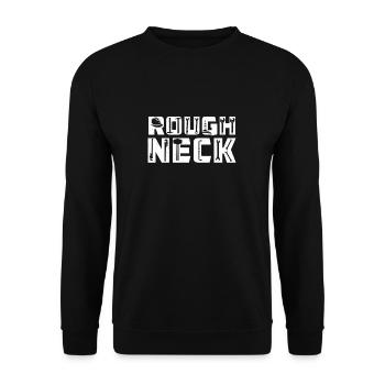 Roughneck Oilfield Rig Drôle Worker - Sweat-shirt Unisexe - noir - Devant - Alina (178cm) & Michal (187cm)