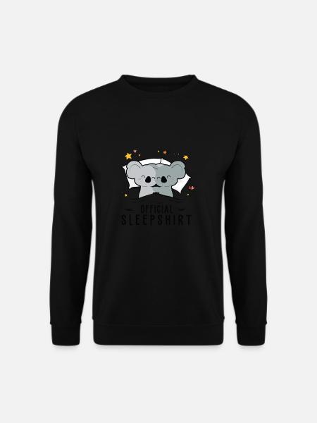 Offizielles Schlafanzug Koala Funny - Unisex Pullover - Schwarz