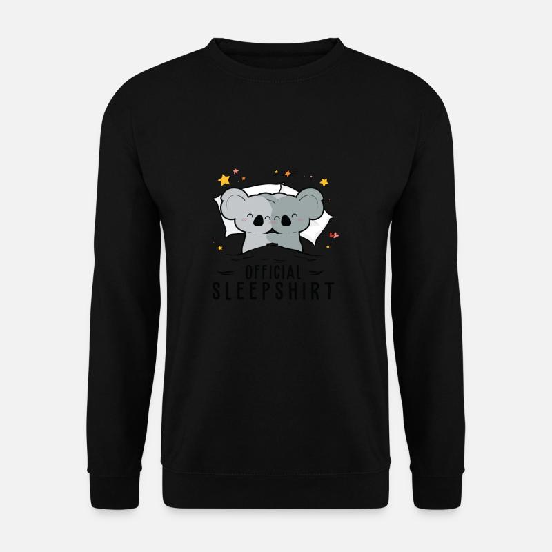 Offizielles Schlafanzug Koala Funny - Unisex Pullover - Schwarz