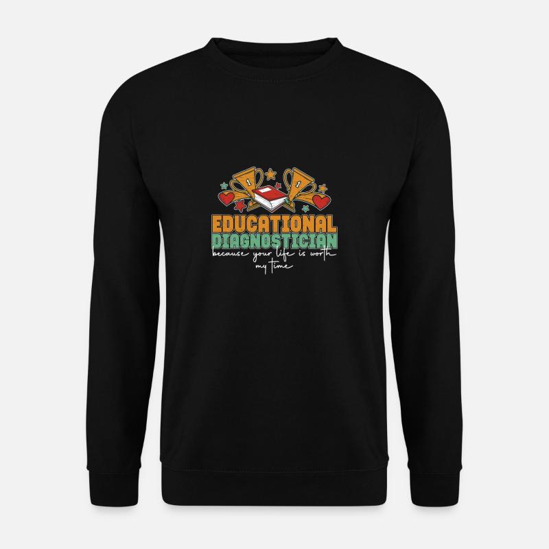 Inspirational Diagnostician Appreciation A - Unisex Sweatshirt - black