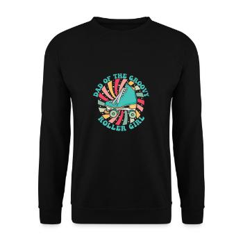 Patins à roulettes Groovy pour patin à roulettes - Sweat-shirt Unisexe - noir - Devant - Alina (178cm) & Michal (187cm)
