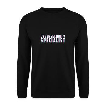 Awesome Cybersecurity Coding Art For A Cyber - Unisex Sweatshirt - black - Front - Alina (178cm) & Michal (187cm)