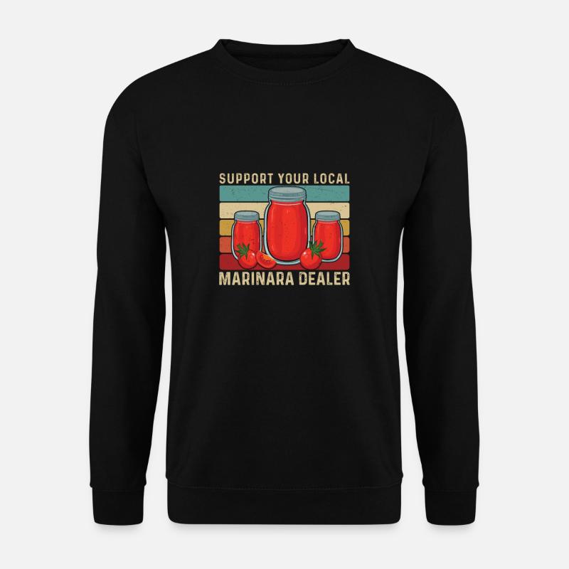 Unterstützen Sie Ihren lokalen - Unisex Pullover - Schwarz
