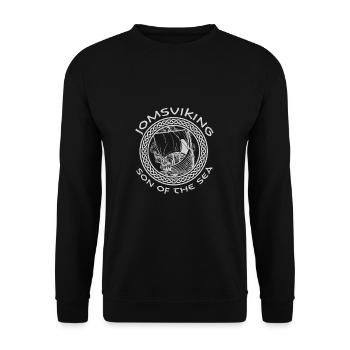 Viking Jomsviking Fils de la mer - Sweat-shirt Unisexe - noir - Devant - Alina (178cm) & Michal (187cm)
