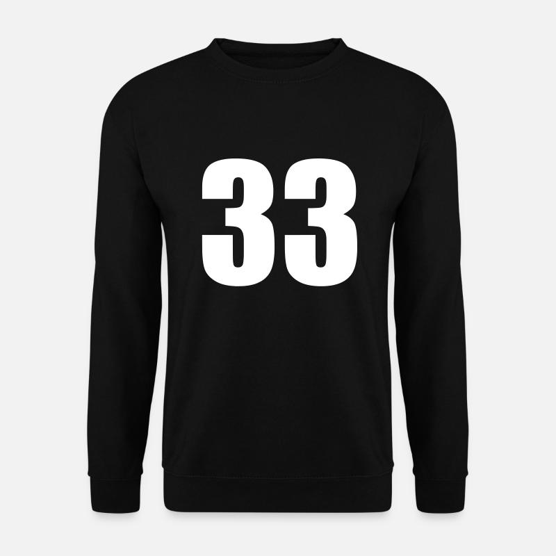 33 - Unisex Sweatshirt - black