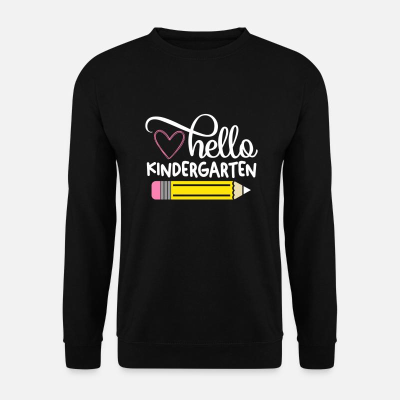 Hello Kindergarten - Unisex Sweatshirt - black