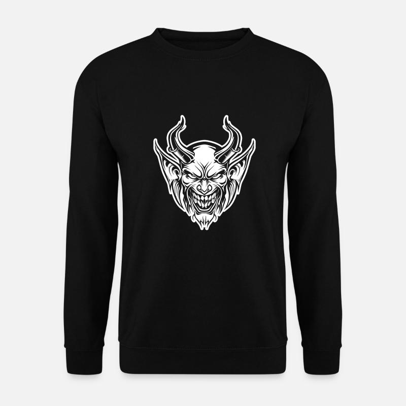 Teufel Dämon Satan Designs - Unisex Pullover - Schwarz