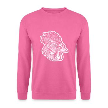 Chicken Chicken Coop - Unisex Sweatshirt - pink - Front