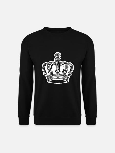 Crown - Unisex Sweatshirt - black