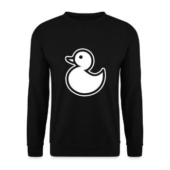 Canards - Sweat-shirt Unisexe - noir - Devant - Alina (178cm) & Michal (187cm)