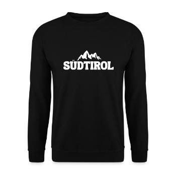 South tyrol - Unisex Sweatshirt - black - Front - Alina (178cm) & Michal (187cm)
