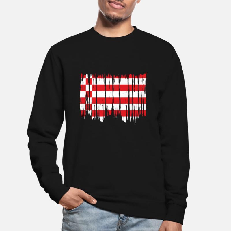 Drapeau de Brême Drapeau de Brême Sweat-shirt Unisexe